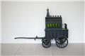 Miniatuur lijkwagen in het Karrenmuseum Essen